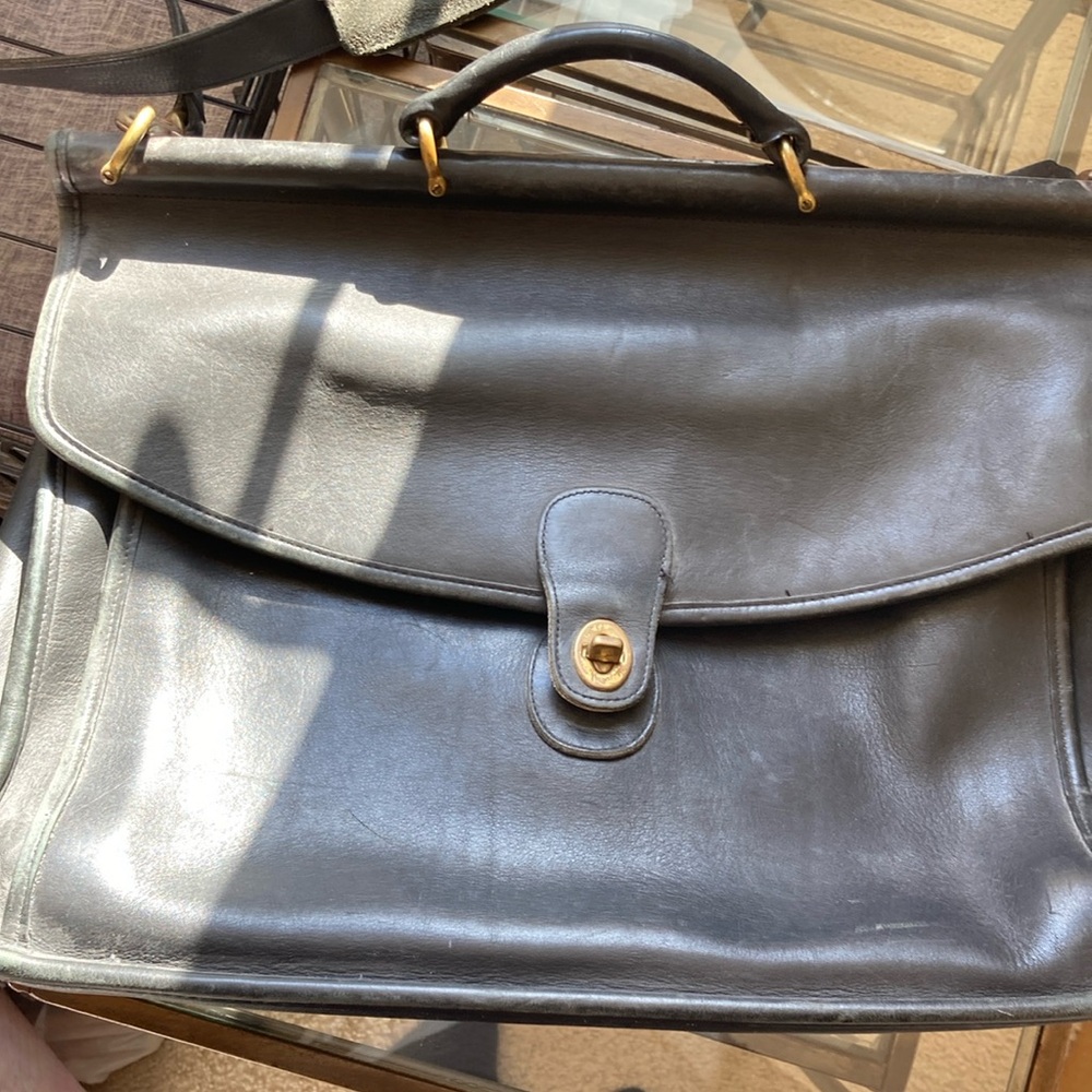 Vintage Leather Briefcase